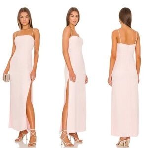 Superdown Revolve Addison Maxi Dress Women’s Size Small Gown‎ Light Pink
